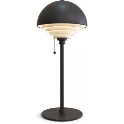 Herstal Belid herstal Schwarze Tischlampe - Schalter am Schirm Herstal Belid herstal Schwarze Tischlampe - Schalter am Schirm