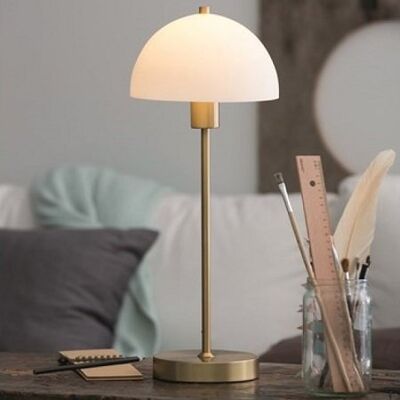 Herstal Vienda - Altgold Glas Tischlampe - Tischlampe Herstal Vienda - Altgold Glas Tischlampe - Tischlampe