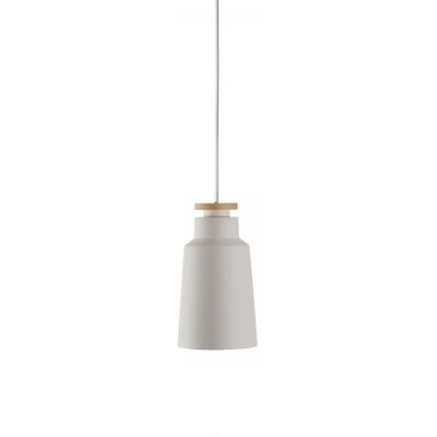 Herstal Belid Street S Dome Pendelleuchte - Weiß - E27 - 28cm Herstal Belid Street S Dome Pendelleuchte - Weiß - E27 - 28cm