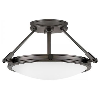 Elstead Lighting Collier 3-Light Deckenleuchte 3-flammig Schwarzoxid E14 Elstead Lighting Collier 3-Light Deckenleuchte 3-flammig Schwarzoxid E14