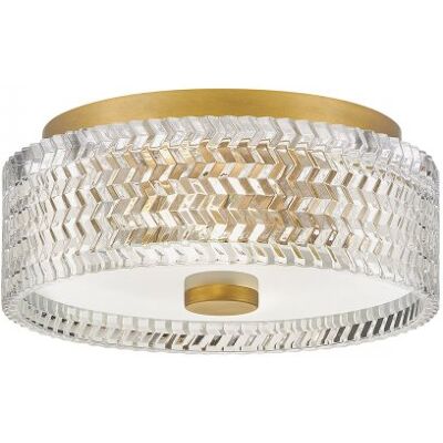 Elstead Lighting Elle Deckenleuchte 2-flammig 30cm Messing Elstead Lighting Elle Deckenleuchte 2-flammig 30cm Messing