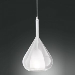 Fabas Luce 3481-50-241 Glaspendel transparent Kit Luci 20cm Modulares System