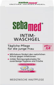 sebamed® Intim-Waschgel, Tägliche Pflege für die junge Frau , 200 ml - Flasche