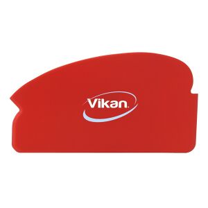 Vikan GmbH Vikan Schlesinger Schaber, 165 mm, flexibler Schaber mit Schabekanten, Farbe: rot