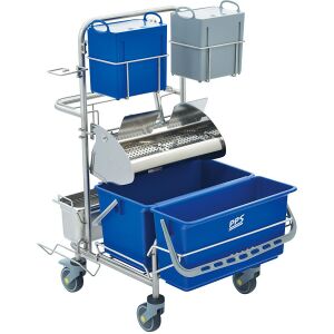 Pfenning Reinigungstechnik GmbH PPS Pfennig Reinraum Systemwagen Clino CR4 FP-CR, High-End Systemwagen, für hochsensible Bereiche, Maße: 77 x 70 x 104 cm