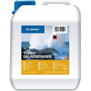 Dr. Schutz GmbH Dr. Schutz® Turbo-Grundreiniger, Express Reiniger mit Schnelllöseformel, 10 l - Kanister