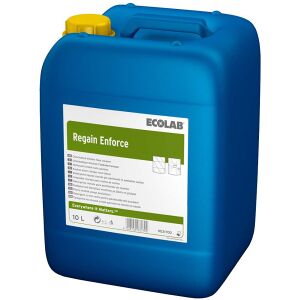 Ecolab GmbH & Co. OHG ECOLAB Regain Enforce Fußbodenreiniger, Für die intensive Unterhaltsreinigung mit guter Bleichwirkung, 10 l - Kanister