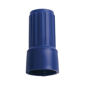 haug bürsten KG Haug Überwurfmutter für Adapter, Maße: 74 x Ø 38 mm, Farbe: blau