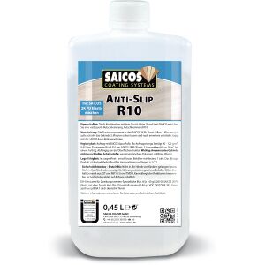 SAICOS COLOUR GmbH SAICOS Anti-Slip R10 Rutsch-Stopp, Zusatz für 2K PU Elastic zur Erhöhung der Rutschfestigkeit, 450 ml - Flasche