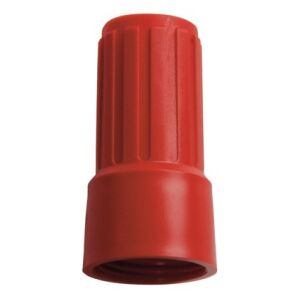 haug bürsten KG Haug Überwurfmutter für Adapter, Maße: 74 x Ø 38 mm, Farbe: rot