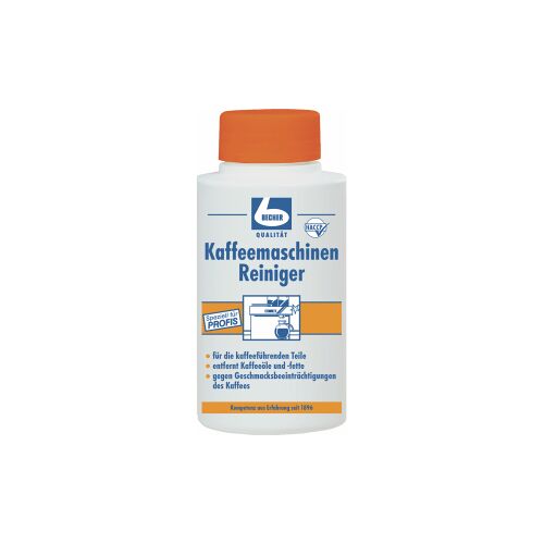 Dr. Becher GmbH Dr. Becher Kaffeemaschinen Reiniger, Reinigungsmittel für die kaffeeführenden Teile, 1000 g – Flasche