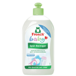Rex Frosch Baby Spül-Reiniger, Speziell für Babygeschirr und Spielzeug, 500 ml - Flasche