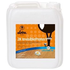 LOBA GmbH & Co. KG LOBA 2K Invisible Protect Lack, Oberflächenschutz neuster Generation auf Wasserbasis, 5 Liter - Kanister inkl. Härter