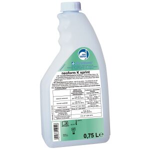 Chemische Fabrik Dr. Weigert GmbH & Co. KG Dr. Weigert neoform® K sprint Flächendesinfektion, Schnelldesinfektionsmittel für Flächen und Geräte, 750 ml - Flasche