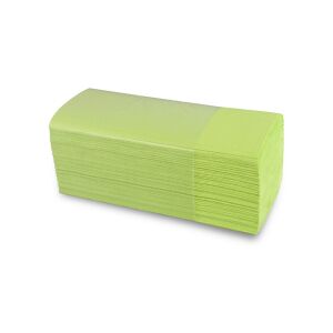 Papierhandtücher 24 x 21,5 cm, 2-lagig, grün, 1 Karton = 4000 Blatt, Zick-Zack Falzung, ½ Palette = 16 Karton