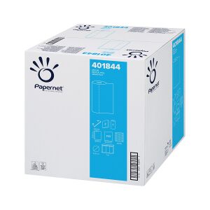 Sofidel Germany GmbH Papernet Liegenabdeckung, 2-lagig, 50 m, weiß, Praktische Patientenunterlage aus 100% Zellstoff, 1 Karton = 9 Rollen à 143 Blatt, Maße (L x B): 35 x 39,5 cm