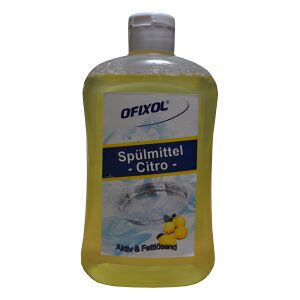 Ofixol Spülmittel Citro, Handspülmittel für Haushalt und Gastronomie, 500 ml - Flasche