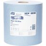 Essity Professional Hygiene Germany GmbH Tork Advanced Wischtuch 420, Großrolle, blau, W1, 2-lagig, 1 Rolle = 1.500 Blatt = 510 Meter, 23,5 x 34 cm