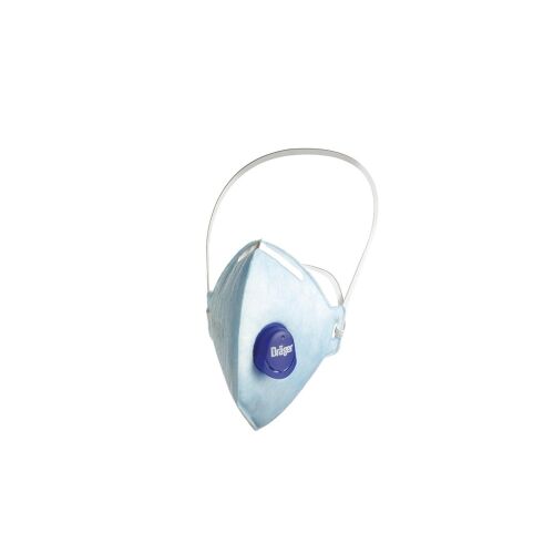Dräger Safety AG & Co. KGaA Dräger X-plore 1720 V FFP2 NR D besonders atmungsaktive Maske, Staubschutzmaske für den einmaligen Gebrauch, 1 Packung = 10 Stück, einzeln verpackt