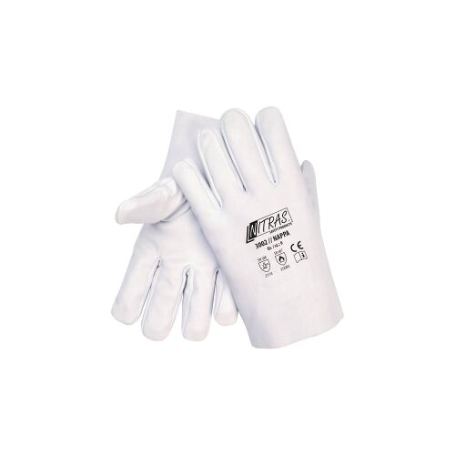 AS-Arbeitsschutz GmbH NITRAS® Vollnappa Handschuhe, mit Schichtel, 1 Karton = 250 Paar, Größe: 9