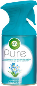 Reckitt Benckiser Deutschland GmbH AIR WICK Pure Duftspray, 250 ml, Beseitigt unangenehme Gerüche, sofortige Wirkung, ohne feuchten Niederschlag, Frühlingsfrische