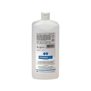Paul Voormann GmbH PEVASAN GEL Hautschutzgel, Hygienisches Händedesinfektionsmittel und Schutzgel, 1000 ml - Flasche