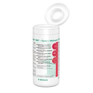 B. Braun Meliseptol® HBV Desinfektionstücher, Zur schnellen Wischdesinfektion, Spenderbox mit 100 Stück