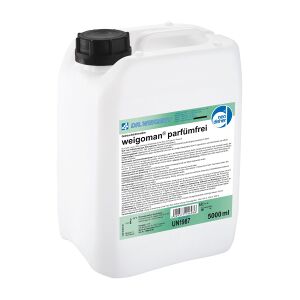 Chemische Fabrik Dr. Weigert GmbH & Co. KG Dr. Weigert neodisher® weigoman Händedesinfektion, parfümfrei, Alkoholisches, hygienisches und chirurgisches Händedesinfektionsmittel, 5 Liter - Kanister