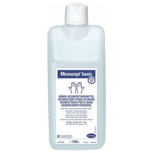 Paul Hartmann AG Bode Manusept® basic Hände-Desinfektionsmittel, Desinfektionslösung zur Anwendung auf der Haut, 1000 ml - Flasche