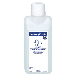 Paul Hartmann AG Bode Manusept® basic Hände-Desinfektionsmittel, Desinfektionslösung zur Anwendung auf der Haut, 500 ml - Flasche