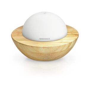 Leifheit AG SOEHNLE Design Modena Aroma Diffuser, Mit automatischem Farbwechsel, Aus echtem Bambus und mattiertem Glas