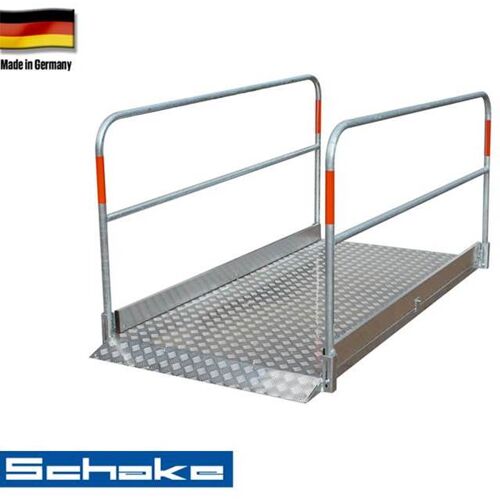 Schake GmbH Grabenbrücke aus Aluminium 1m breit, 2,7m lang