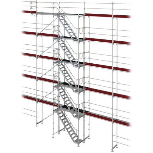 Scafom-Rux Gerüsttreppe Framescaff f. Blitz, Ausstiegshöhe 10 m