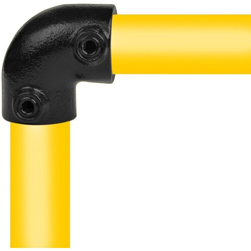 Gerüst-Welt.de Typ_6 Rohrverbinder Bogen 90° Ø 21,3 mm (schwarz)