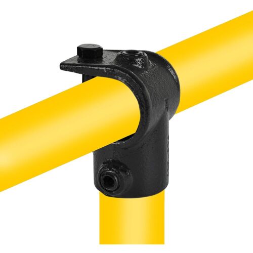 Gerüst-Welt.de Typ_32 Rohrverbinder T-Stück offen Ø 42,4 mm (schwarz)
