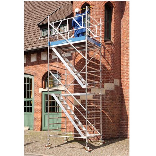 C. O. Weise GmbH & Co. KG Rollgerüst mit Treppenaufgang