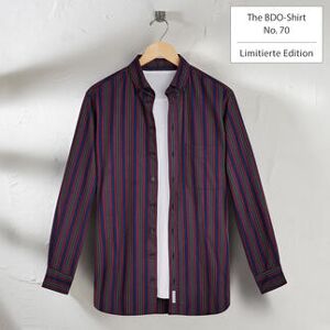 BDO The BDO Shirt, Limited Edition No. 70, 41 cm - Marine/Bordeaux