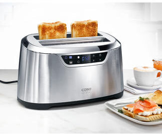 Caso Toaster Novea T4 2777, 1600 W, Edelstahl