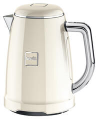 Novis Iconic Line Wasserkocher KTC1 mit Abschaltautomatik, 1,6 Liter, creme