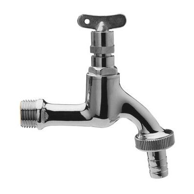 ASW 422607 - 1/2" Ventil - Messing verchromt - Steckschlüssel & Schlauchverschraubung ASW 422607 - 1/2" Ventil - Messing verchromt - Steckschlüssel & Schlauchverschraubung