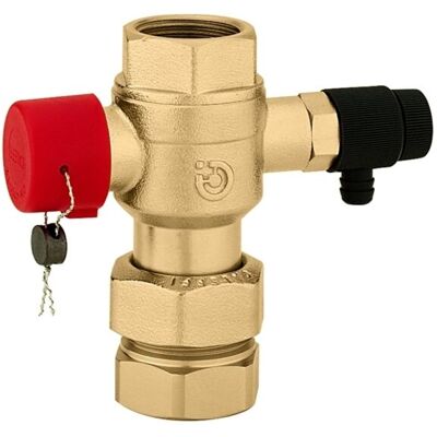 Caleffi 558050 Kappenventil - Max 10 bar, 100°C Caleffi 558050 Kappenventil - Max 10 bar, 100°C