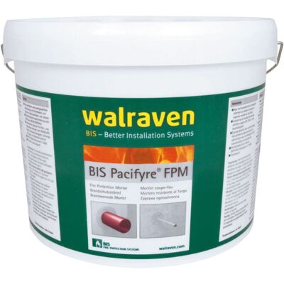 Walraven Walraven Pacifyre Brandschutz-Mörtel 15kg - Brandschutz-Mörtel Walraven Walraven Pacifyre Brandschutz-Mörtel 15kg - Brandschutz-Mörtel