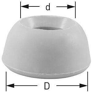 Meibes Mület-Trumpf-WC-Gummiverbinder - Toilette - Weiß Meibes Mület-Trumpf-WC-Gummiverbinder - Toilette - Weiß