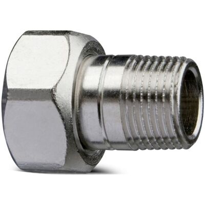 Heimeier Nickel Radiatoranschlussverschraubung - R1/2" x M22 - Heizkörperanschluss Heimeier Nickel Radiatoranschlussverschraubung - R1/2" x M22 - Heizkörperanschluss