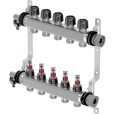 Uponor Vario S Edelstahl Heizkreisverteiler - Heizkreisverteiler Uponor Vario S Edelstahl Heizkreisverteiler - Heizkreisverteiler