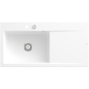 Villeroy & Boch Villeroy&boch - Einbauspüle 60 - Reversibel, Weiß Villeroy & Boch Villeroy&boch - Einbauspüle 60 - Reversibel, Weiß