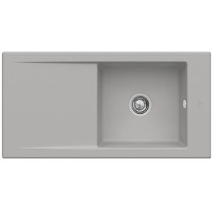 Villeroy und Boch Timeline 60 Flat Flächenbündige Spüle 67902FKD mit Ablaufgarnitur und Exzenterbetätigung, Fossil Villeroy und Boch Timeline 60 Flat Flächenbündige Spüle 67902FKD mit Ablaufgarnitur und Exzenterbetätigung, Fossil