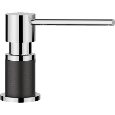 Blanco Spülmittelspender 525810 300ml, SILGRANIT-Look anthrazit/chrom Blanco Spülmittelspender 525810 300ml, SILGRANIT-Look anthrazit/chrom