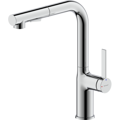 Bravat Torino Küchenarmatur 3521372 mit Auszugsbrause, chrom Bravat Torino Küchenarmatur 3521372 mit Auszugsbrause, chrom