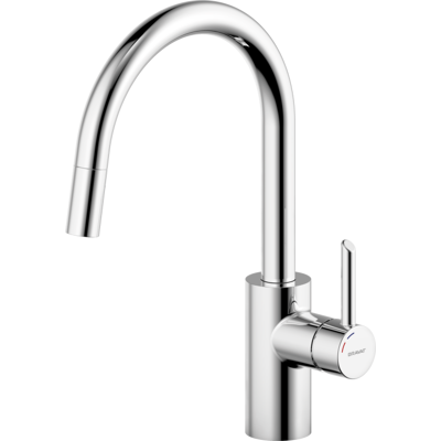 Bravat Berlin Küchenarmaturen 3554242 Spültischarmatur mit herausziehbarer Geschirrbrause, mit Auszugsbrause, chrom Bravat Berlin Küchenarmaturen 3554242 Spültischarmatur mit herausziehbarer Geschirrbrause, mit Auszugsbrause, chrom